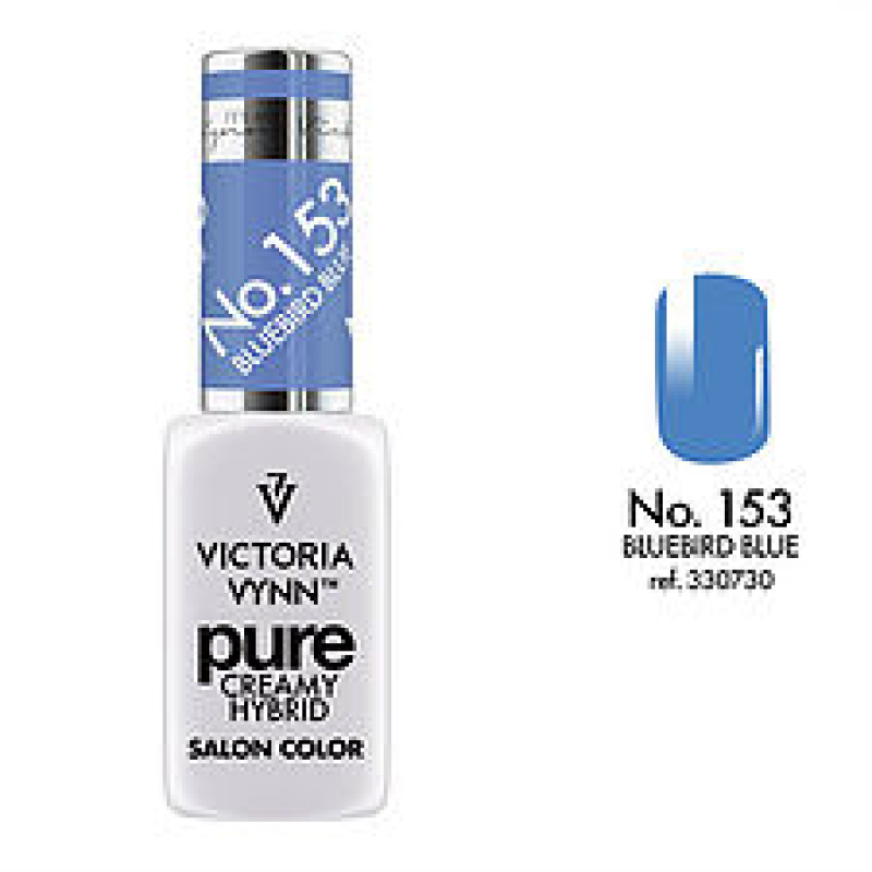 pure creamy hybrid salon color No.153 Bluebird Blue